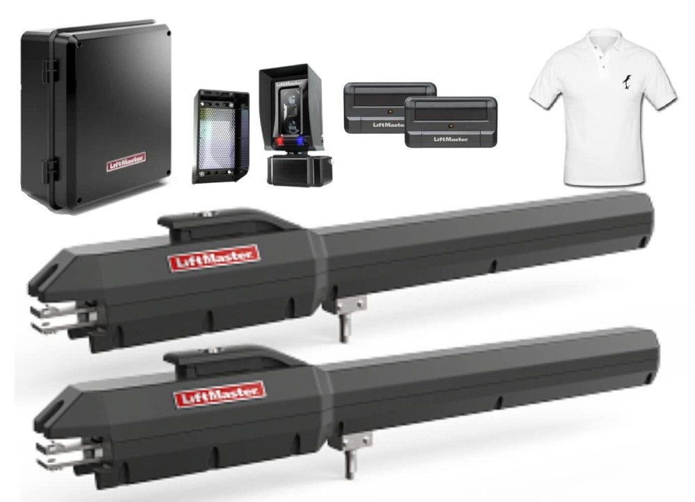 Liftmaster LA500PKGUL Dual Swing Gate Opener Kit - Includes Extra LA500 Arm (...