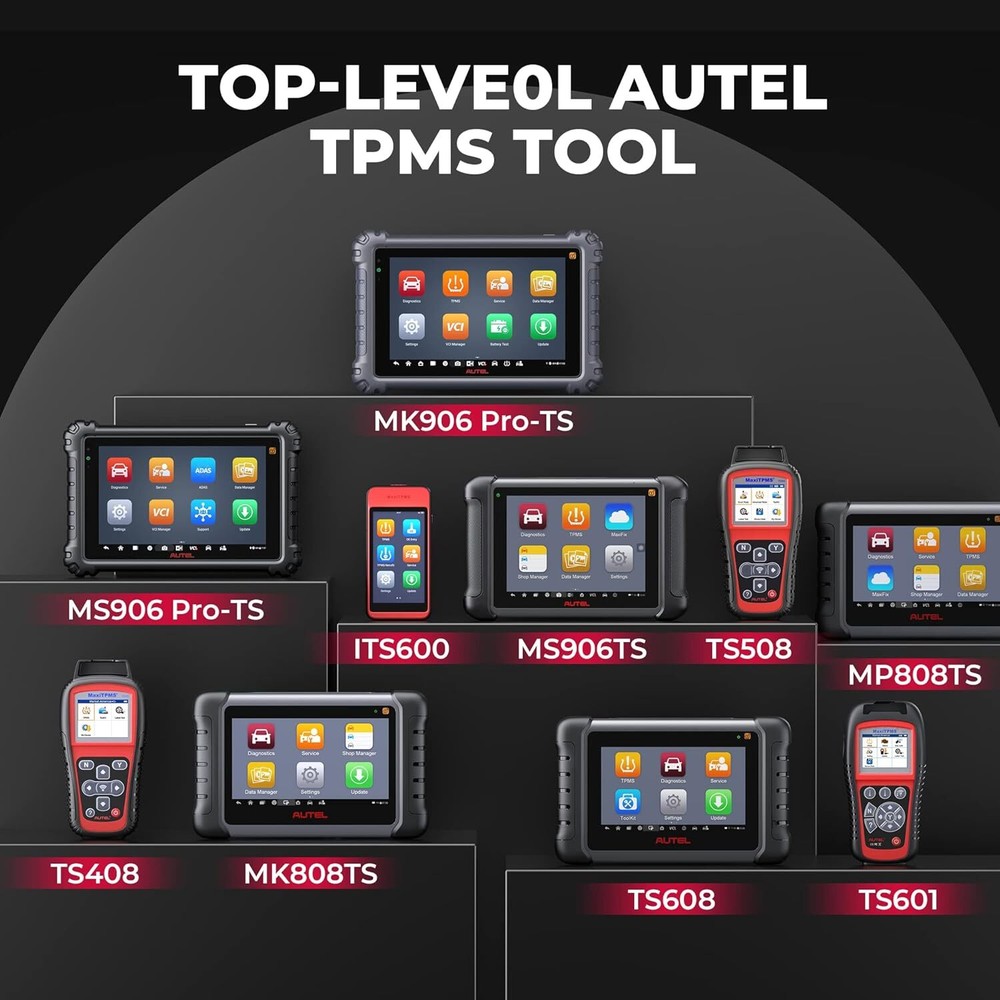 Autel TPMS Sensor 1-Sensor, MX-Sensor 315MHz + 433MHz Metal Valve, Pr0grammable