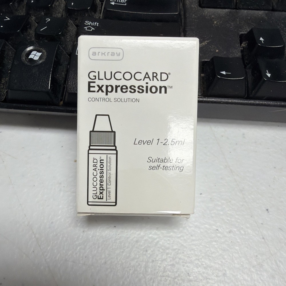 Arkray Glucocard Expression Control Solution For Glucose Care Exp 6/2026