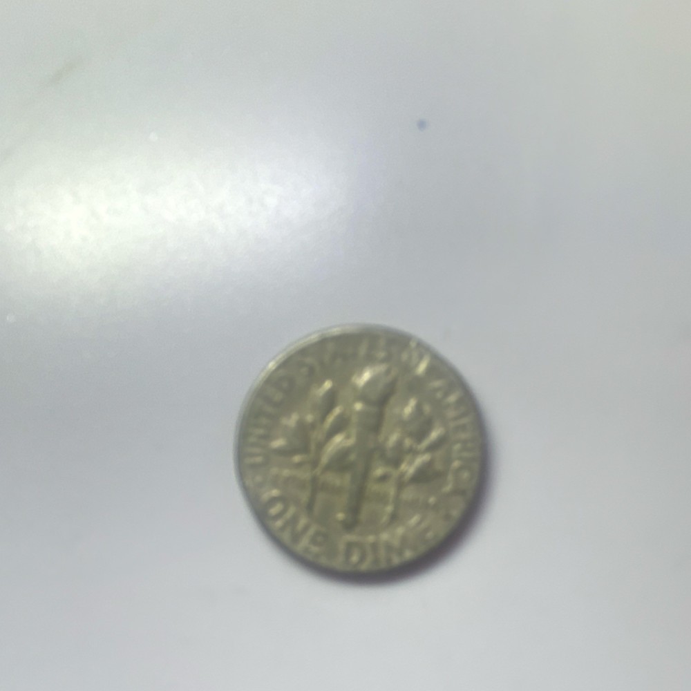 Mint mark Error , 1966 Roosevelt Dime 10C Circulated US .