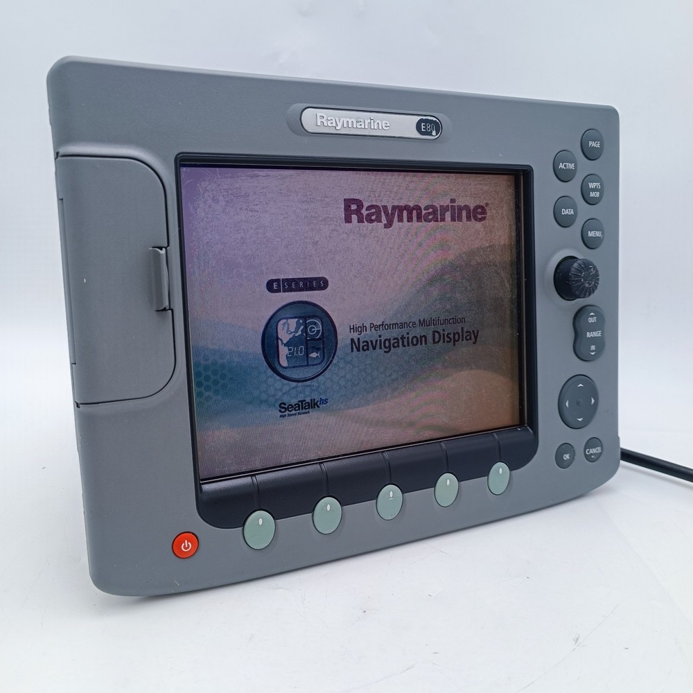 Raymarine E80 E02011 MFD Chartplotter Fishfinder Radar Sonar Classic Display