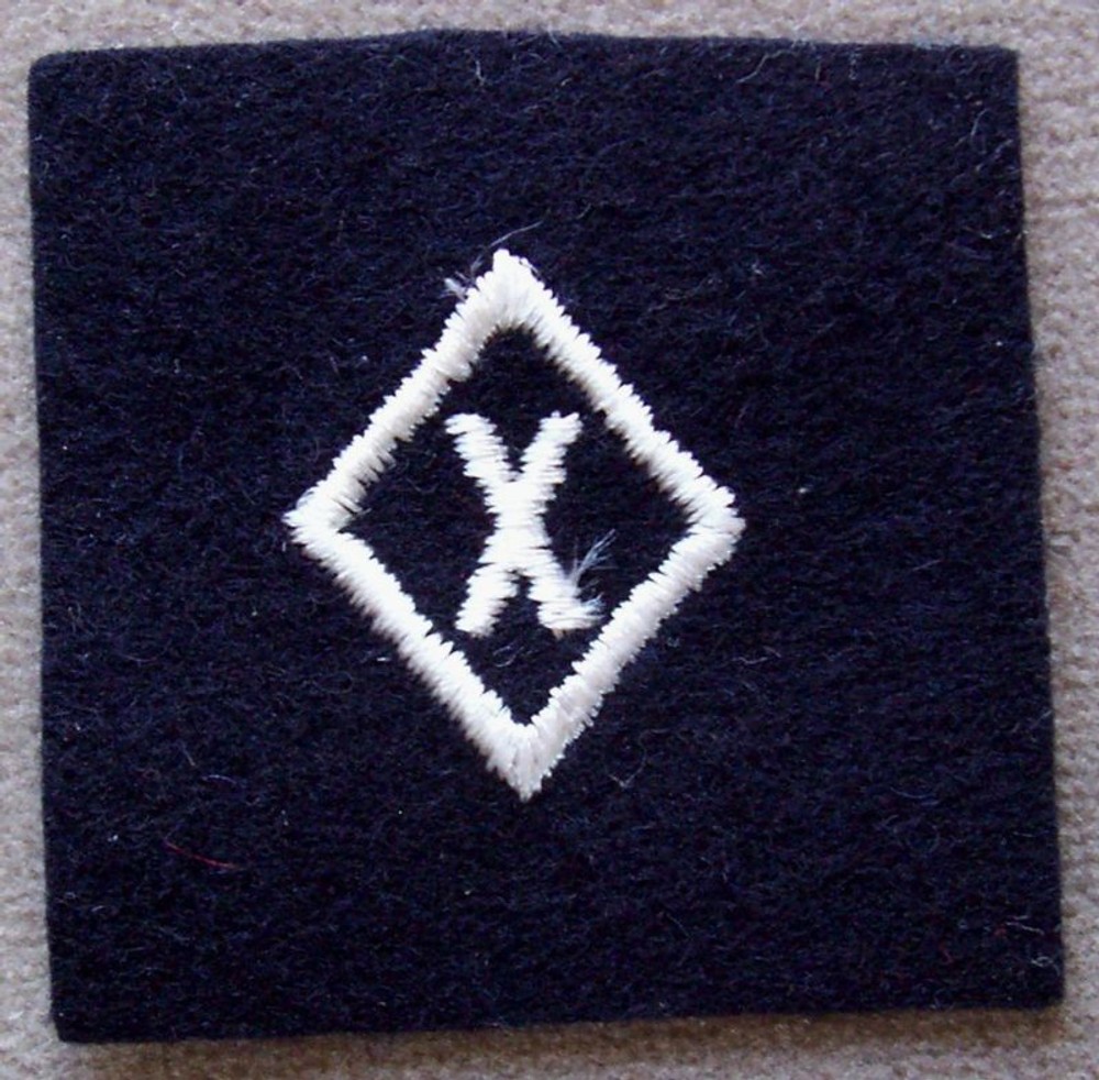 US Navy Specialist Rating X On Wool