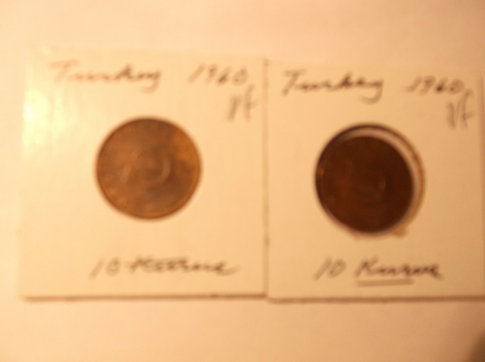 Turkey Coins 1940-1973