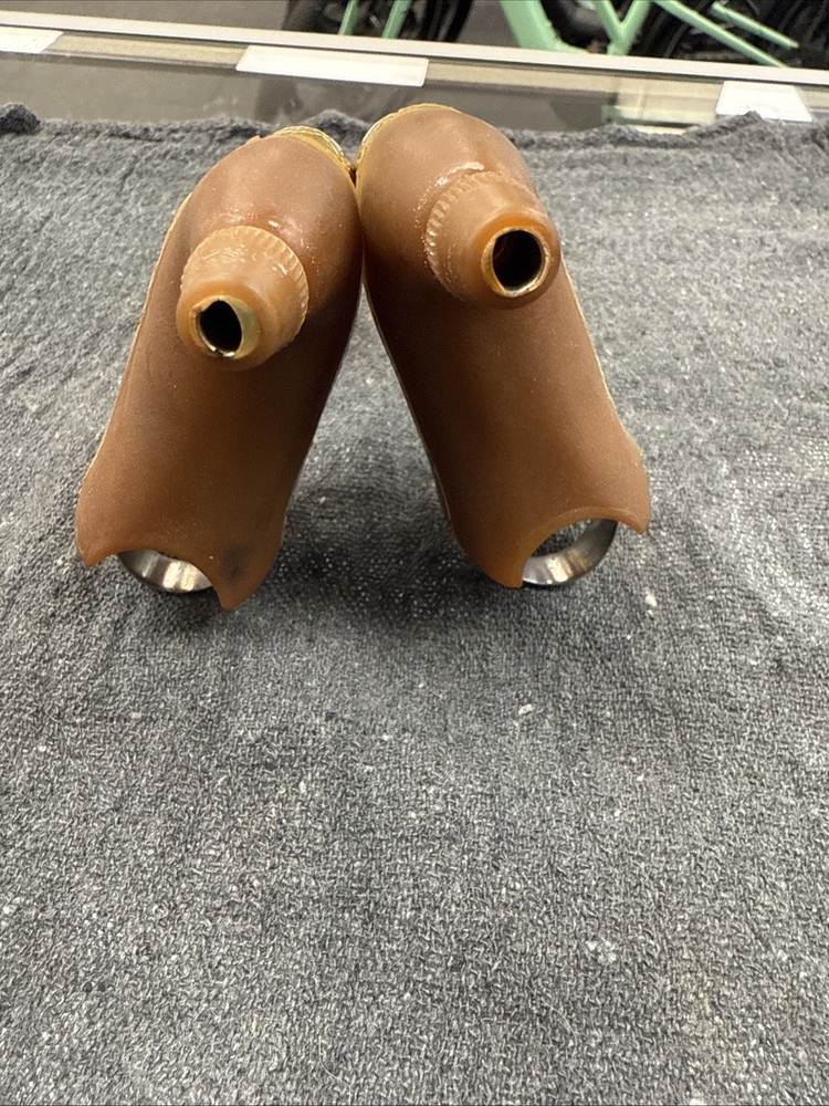 NOS Mafac 2000 Levers Gold & Brown