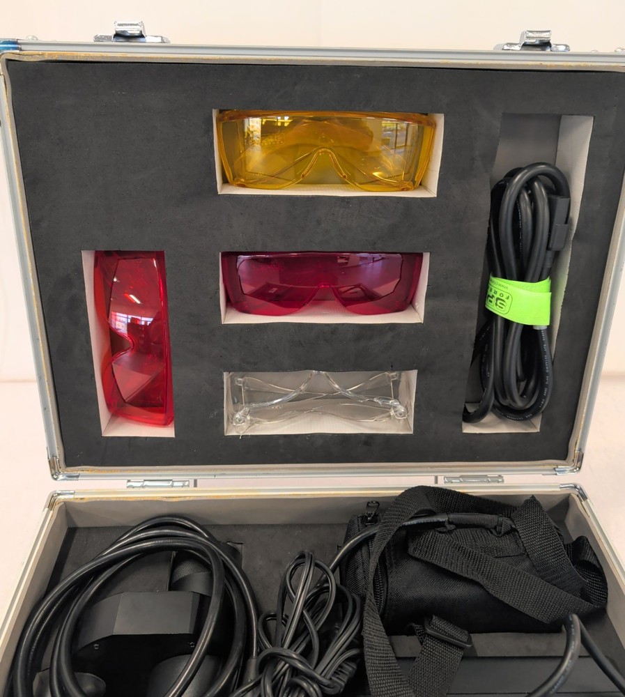 Spex HandScope Xenon HSX-5000 Forensic Light Source w/ Accessories & Power