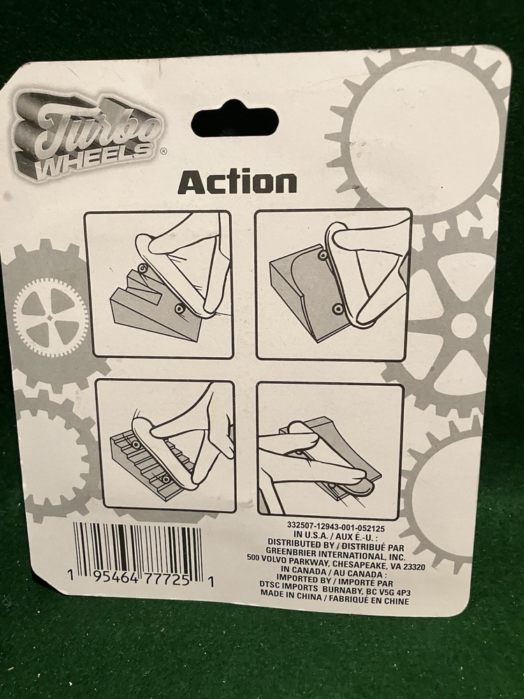 Turbo Wheels skateboard & Accessory-multicolor New in Package