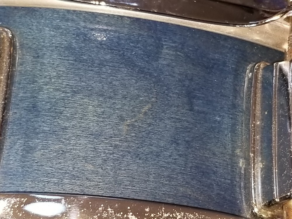 D Conaway Wood Snare Drum 5x14 Blue