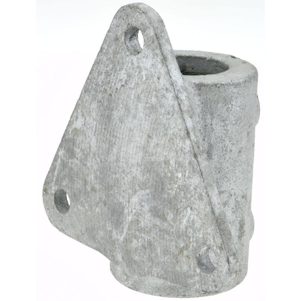 PRO-SAFE Structural Pipe Rail Fitting: 2-Socket Wall Flange for 1-1/4" Pipe