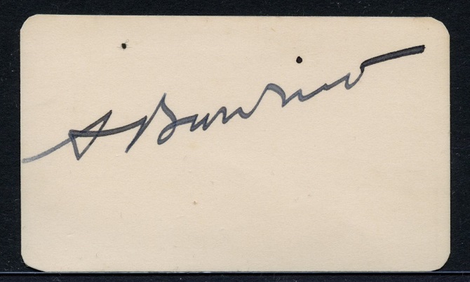 Performer or Composer MYSTERY AUTOGRAPH - ca.1936