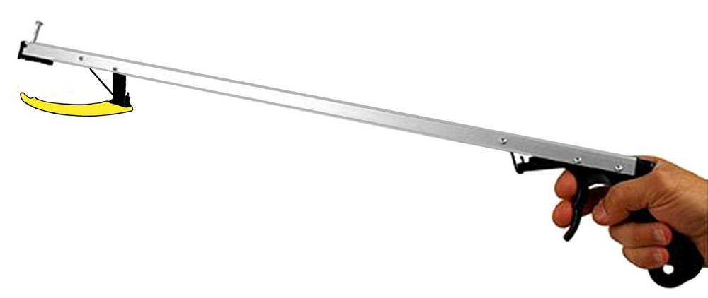 RMS 2-Pack 32" Long Grabber Reacher | Magnetic Tip Helps Pick Up Small Objects |