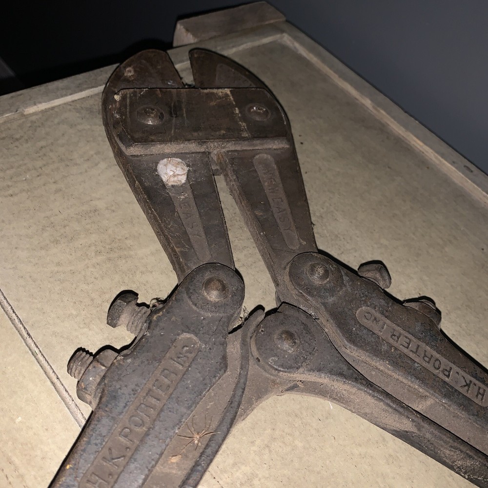 VTG HK Porter 30” HANDLE Cable Cutters! USED SHAPE! FULLY FUNCTIONAL!