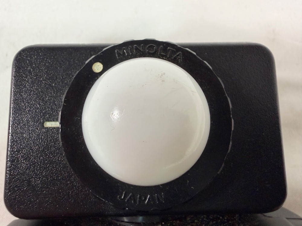 Minolta Flash Meter III with Case and Strap Works Tested