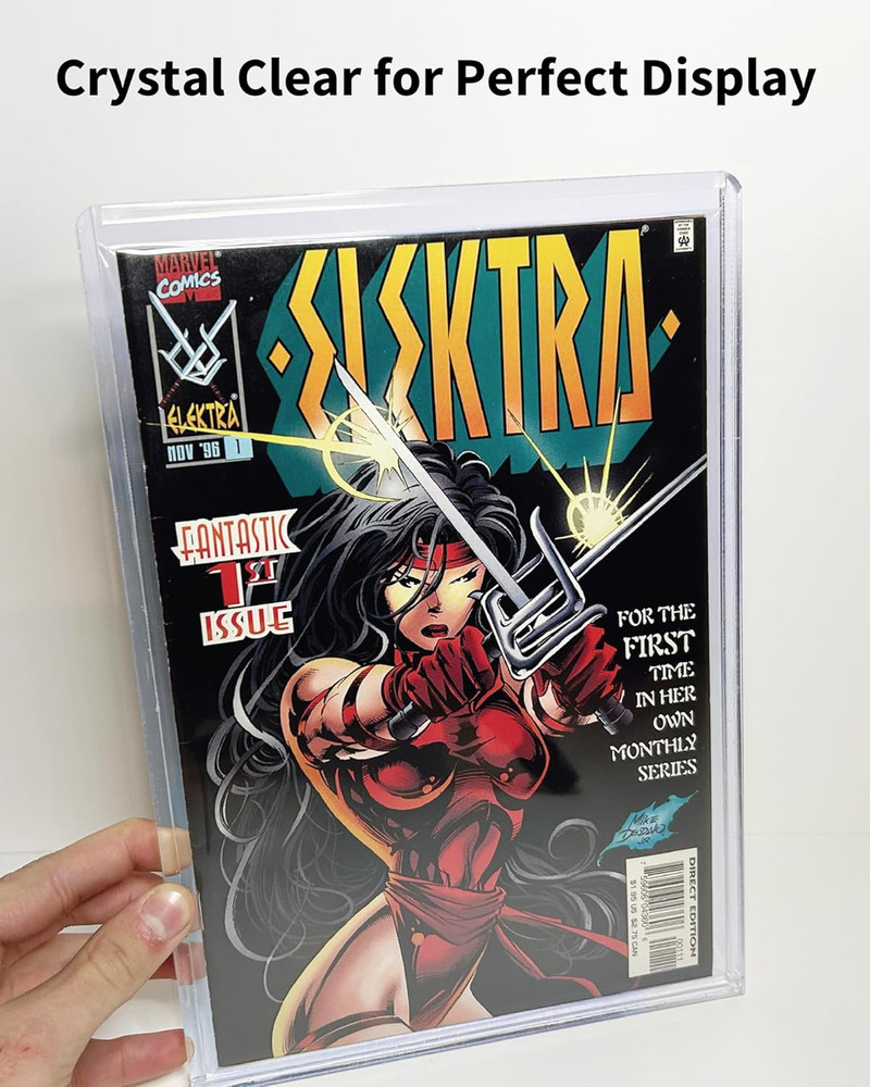 Comic Book Top Loaders Protector Hard Case Sleeve Toploader Holder for Silver