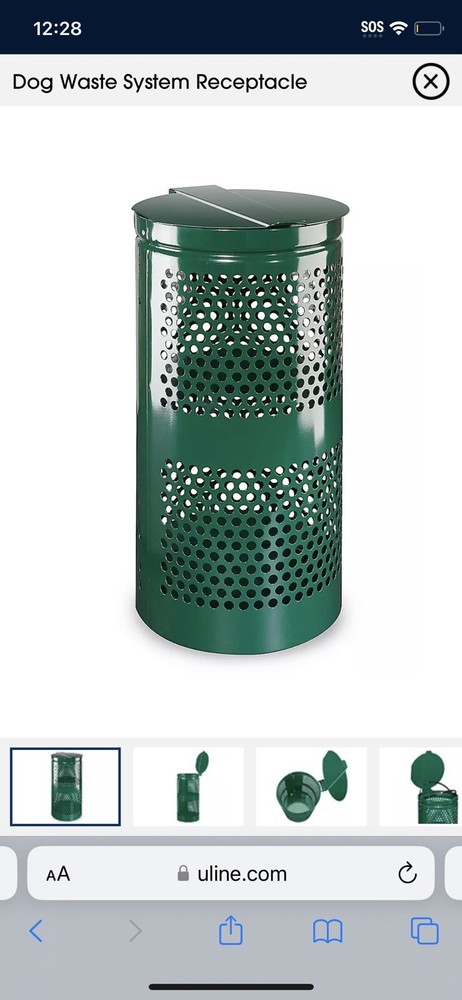 ULINE Dog Waste Management