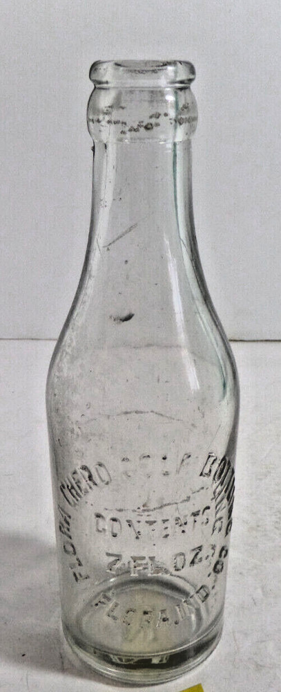 Flora Chero-Cola Bottling co.  Flora IND. bottle antique EMPTY