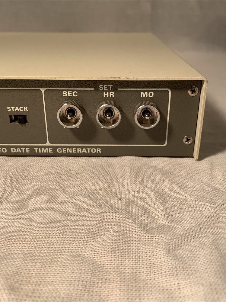 Vintage RCA Video Date Time Generator