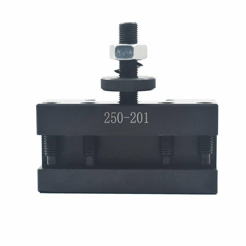 Wedge Type Tool Post For Lathe 10 - 15" With 7PC Tool Holders BXA 250-222