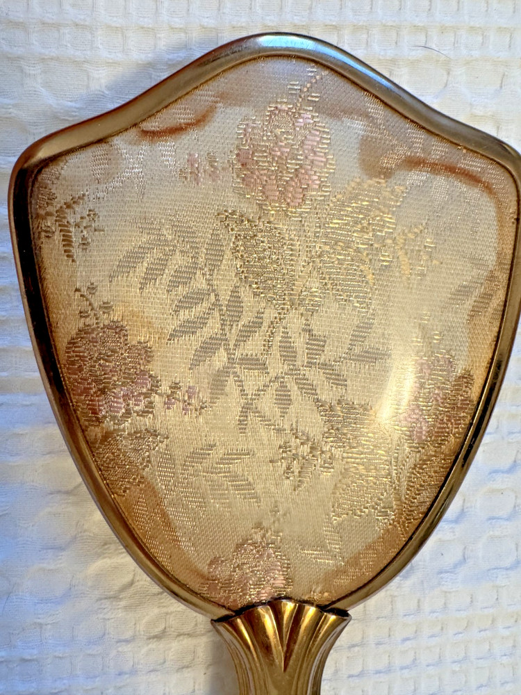 Vtg 13 Pc Art Deco Vanity Set Celluloid 1920s Mirror Frames Tray & Manicure Set