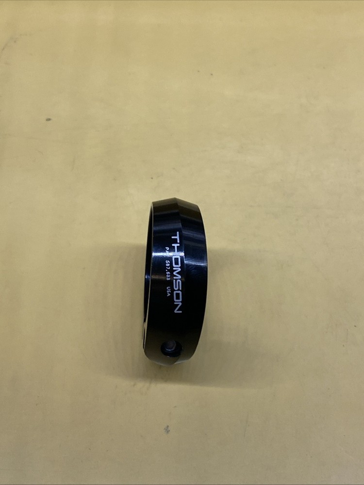 Black Thomson 34.9 Bolt-on Seatpost Clamp