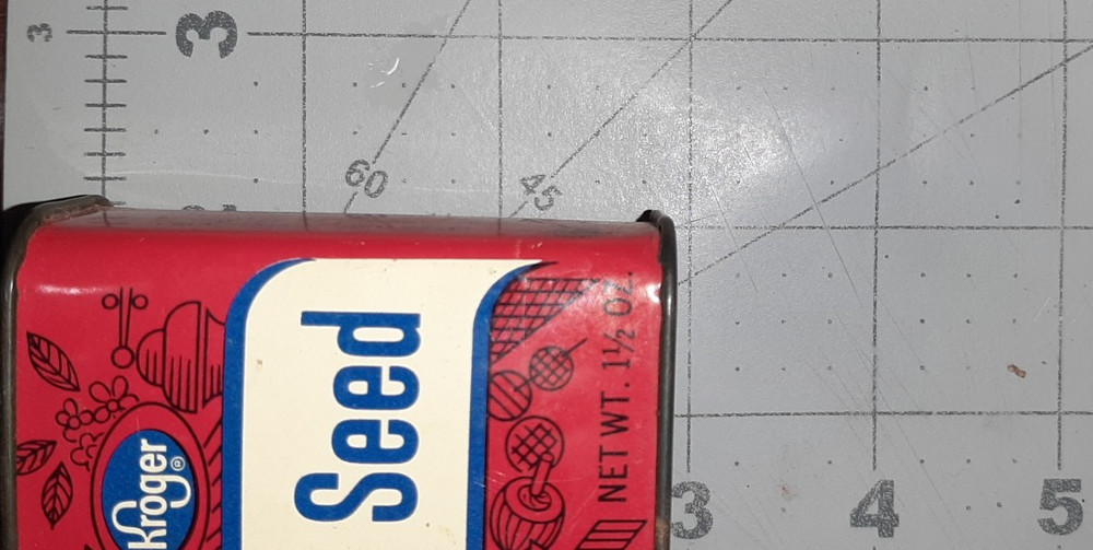 Vintage Kroger Dill Seed Tin