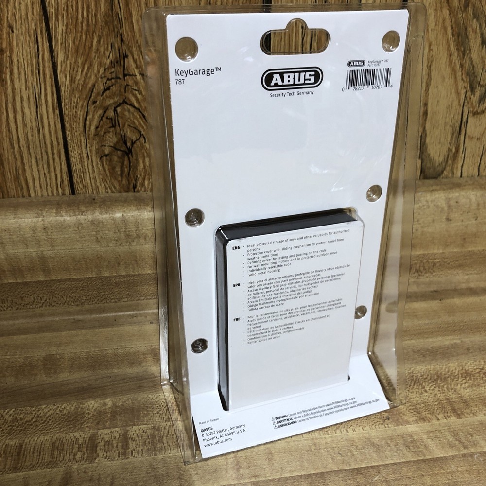 ABUS 787 Lock Box Surface Mount New