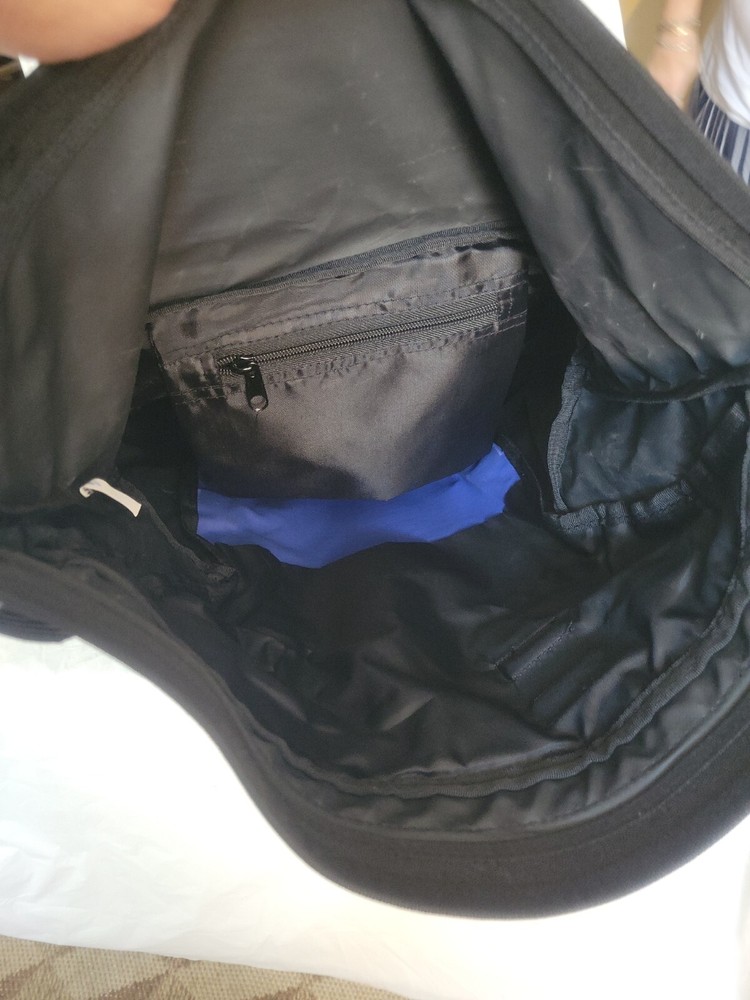 Vintage NYPD Large Backpack Blue / Black Ex