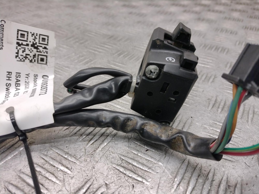 2020 AJS ISABA 125 ISABA Right Hand Switch Gear