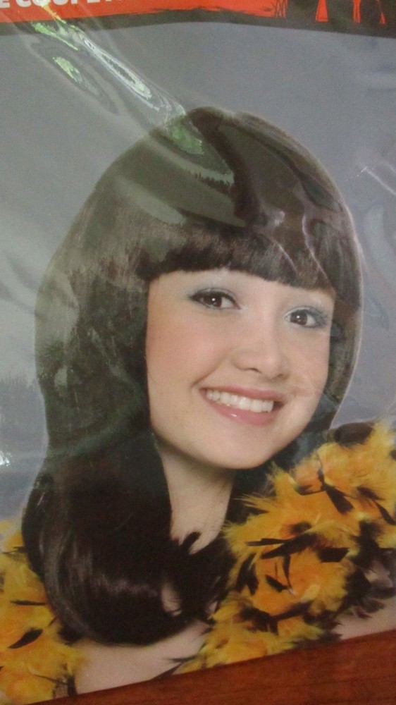 ALTEREGO Black PAGEBOY HALLOWEEN WIG ~ New in Package