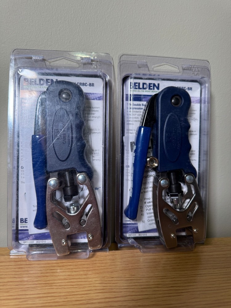 ICM Belden CPLCRBC-BR Double Bubble Installation Compression Connectors Tool