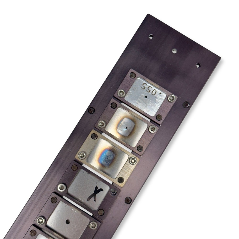 Industrial Multi-Aperture Slider Plate Target Carrier Optical Microscope Part