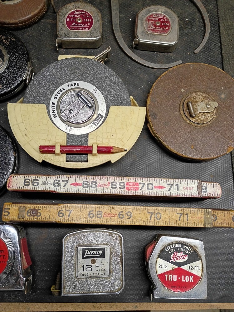 Vintage Lufkin Tool Lot