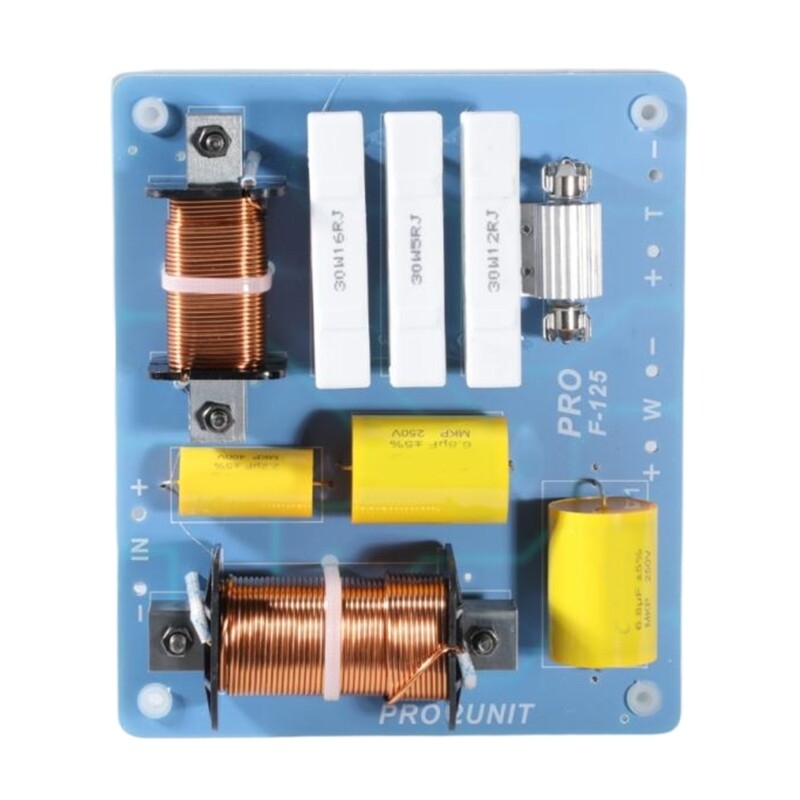 F125 2 Way Speaker Crossover Filter Auditory Frequency Divider Crossovers