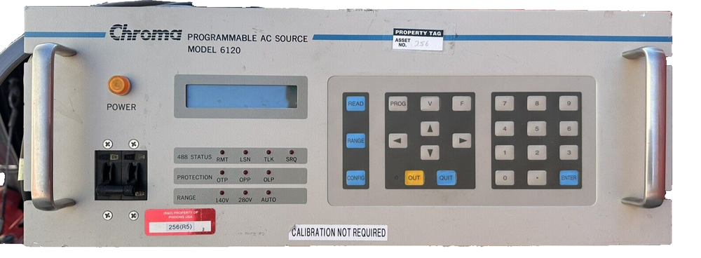 Chroma 6120 Programable AC Source Model 6120