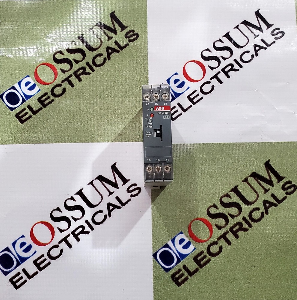 ABB CT-ERE ON DELAY TIMER VOLTAGE 220VAC FREE FAST SHIPPING(NEW OPEN BOX)