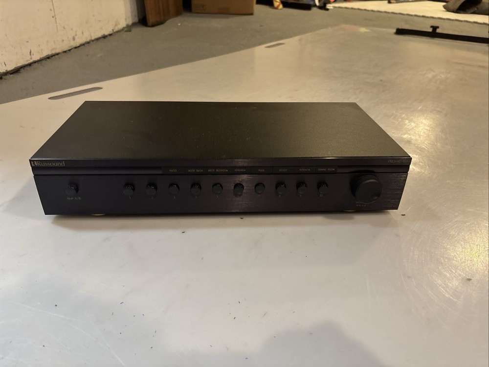 Russound PRO-10 Black Speaker Selector with Low Frequency Protection Circuit