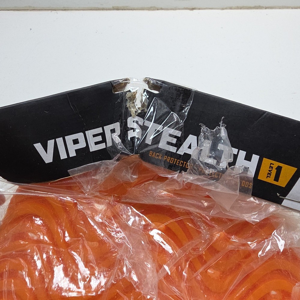 Icon Viper Stealth D3O Level 1 Back Protector Insert Orange 2706-0163 NEW
