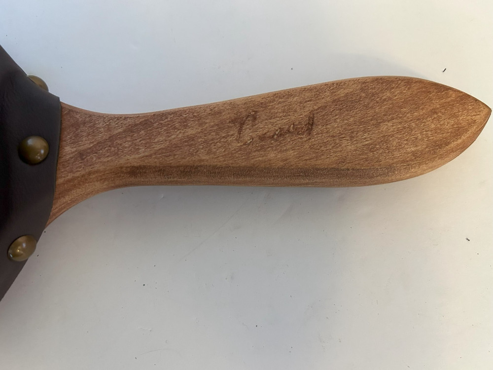 NEW - Johnny Beard Bellow - Solid Wood with Leather - Made in Oklahoma