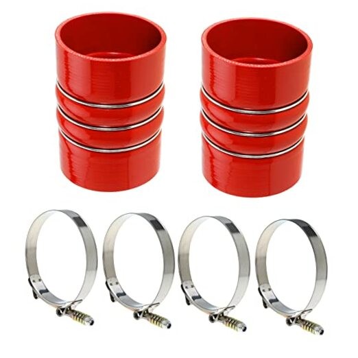 Silicone Charge Air Cooler Hump Hose Boot Set 4" X 6" 4 inch with T Hose-4060