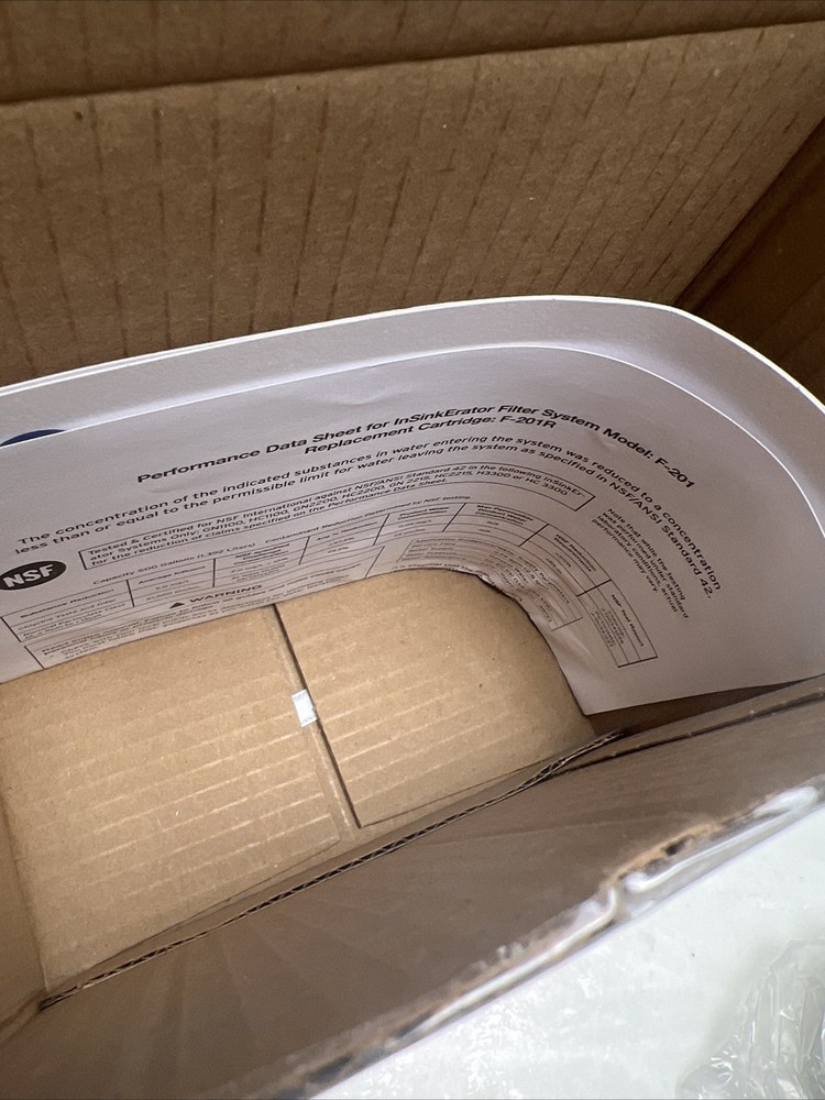 2 Pack InSinkErator F-201R Replacement Water Filter Cartridges