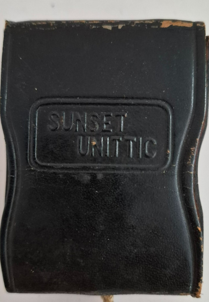 VINTAGE SUNSET UNITTIC MODEL 31 CAMERA LIGHT METER WITH CASE