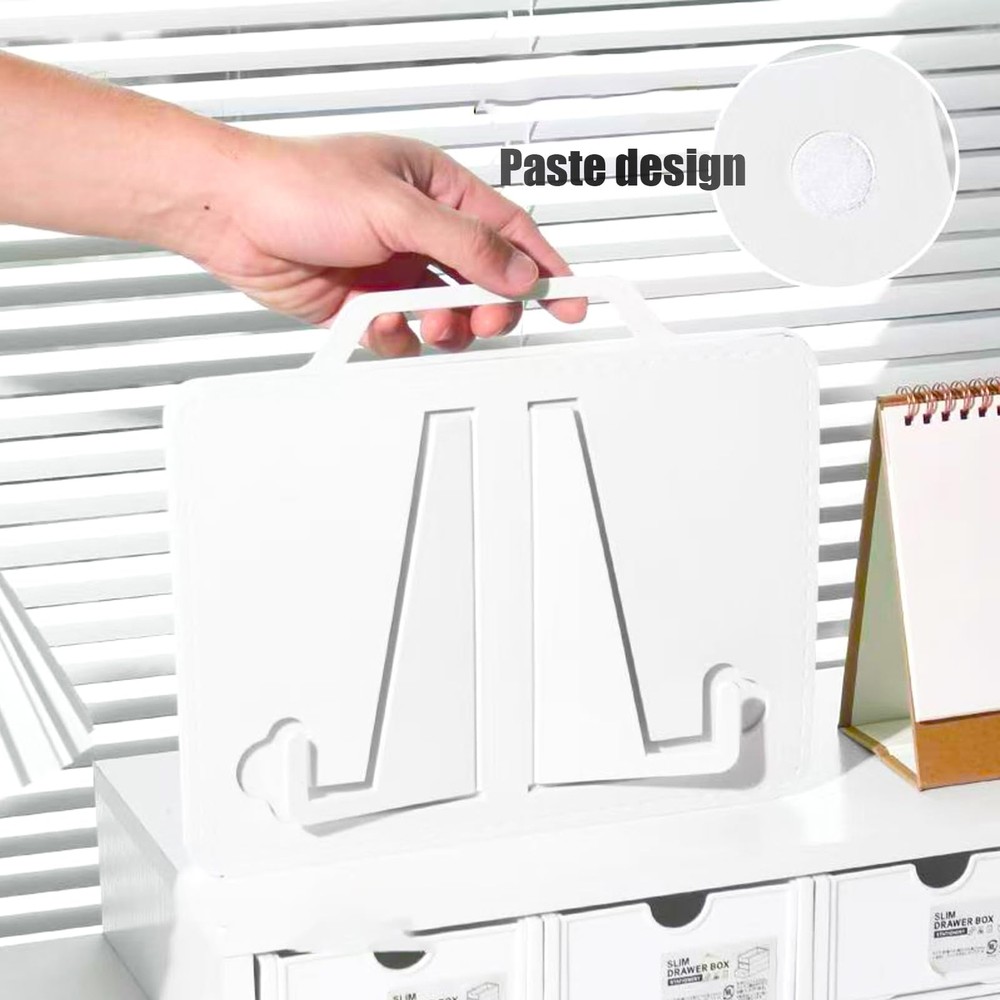 Convenient Folding Reading BookshelfAdjustable Angle Book HolderSuitable for ...