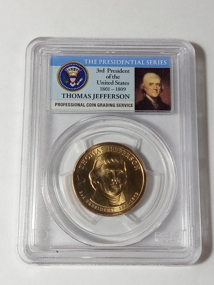 2007-P Thomas Jefferson $1 First Day Issue PCGS MS65