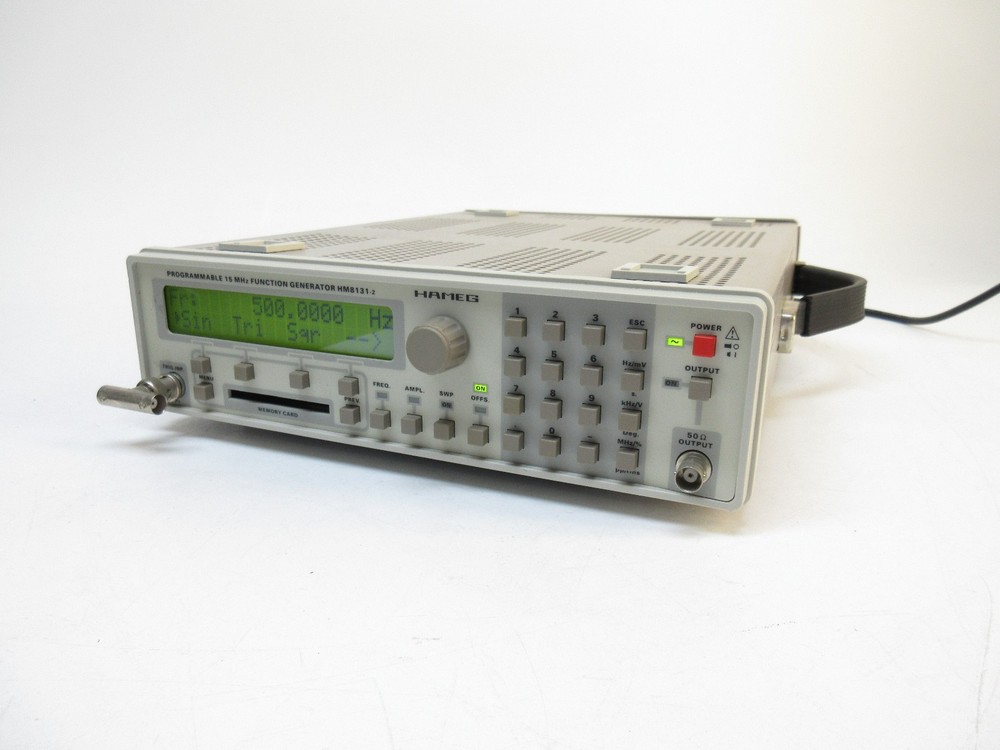 HAMEG HM8131-2 5/02 Programmable 15 MHz Arbitrary Function Generator
