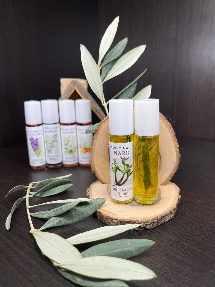 10 ml Anointing Oil Jerusalem Nard With Olive Leaf