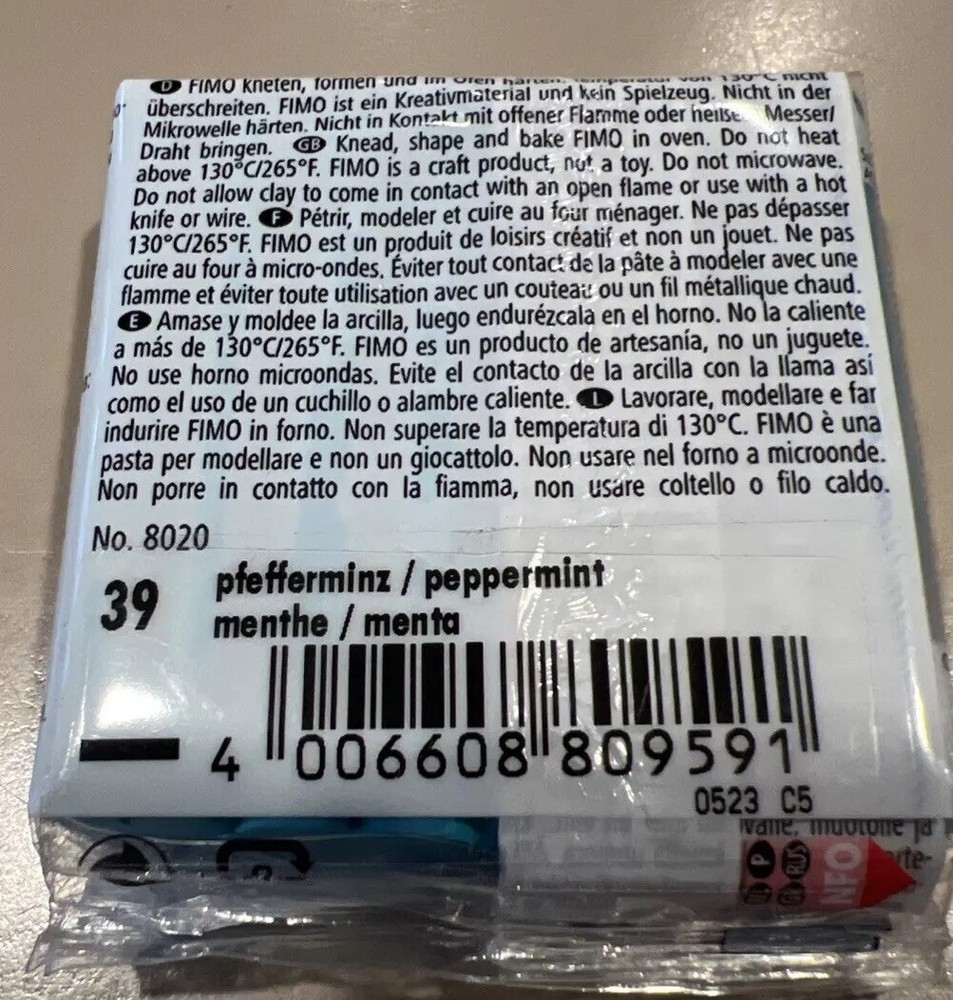 Fimo Soft Gr.57 39-Peppermint Staedtler