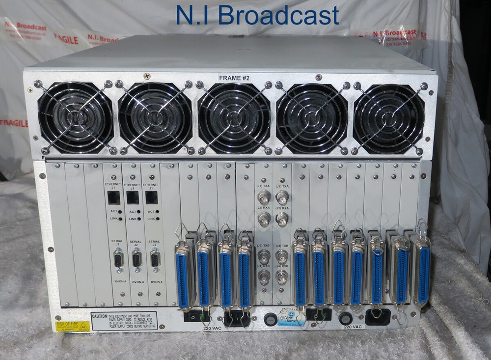 RTS telex adam intercom talkback mainframe wtih expansion options (ref 2)