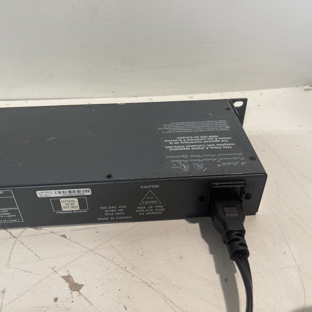 Leitch RCP-32x1P Remote Panel