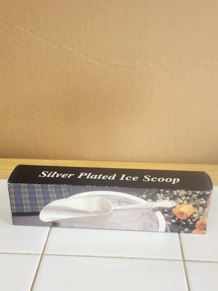 Silver Plated Ice Scoop  New in Box