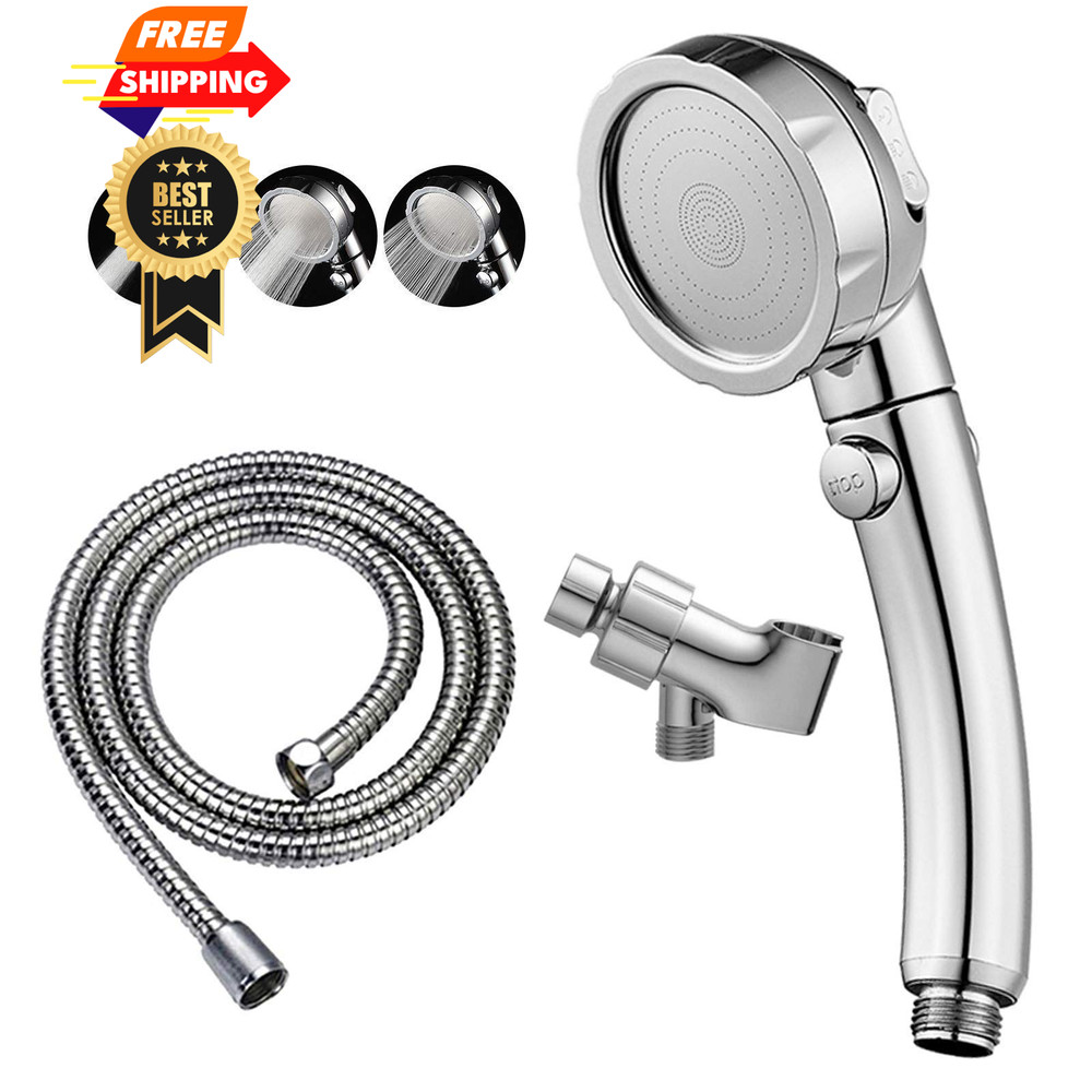 KAIYING Chrome High Pressure Handheld Shower Head Combo,