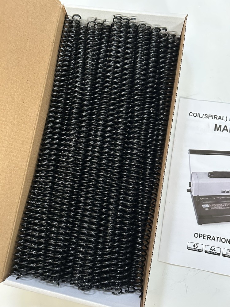 Coil Spiral Binding Machine